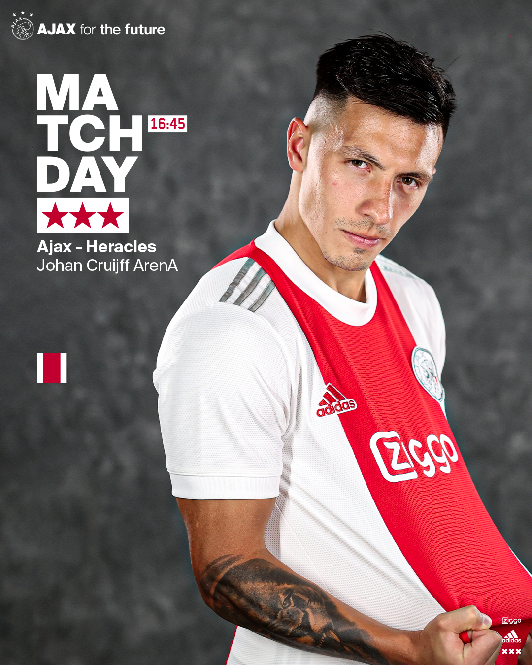AJAX Matchday AJA HER 1080X1350