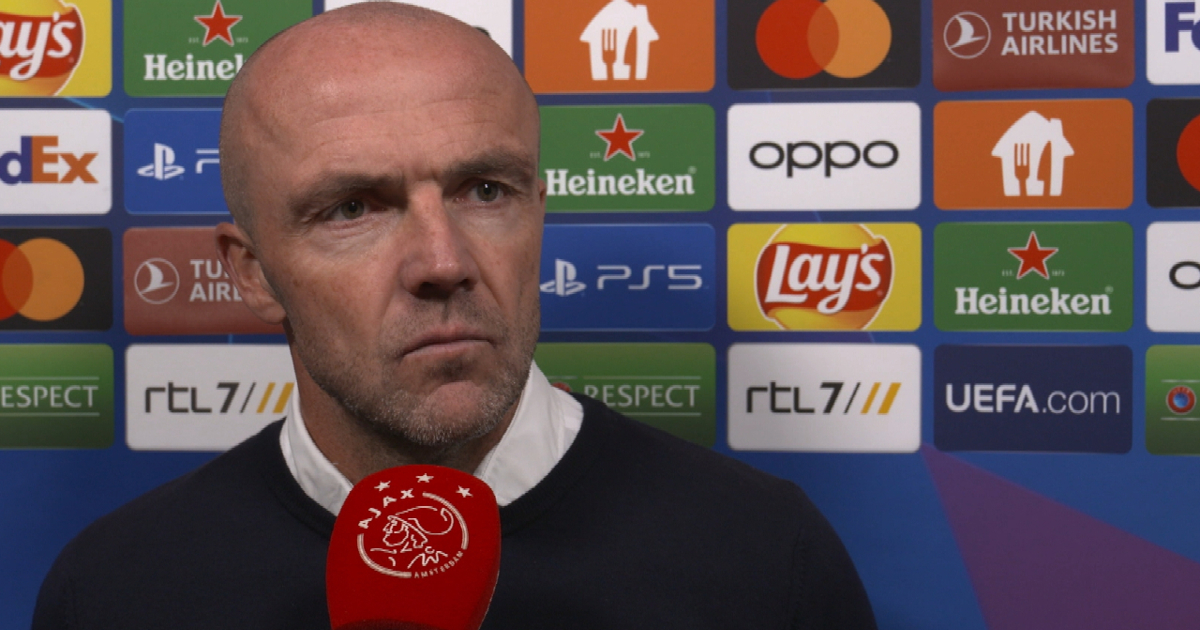 Schreuder: 'Dit is Ajax-onwaardig'