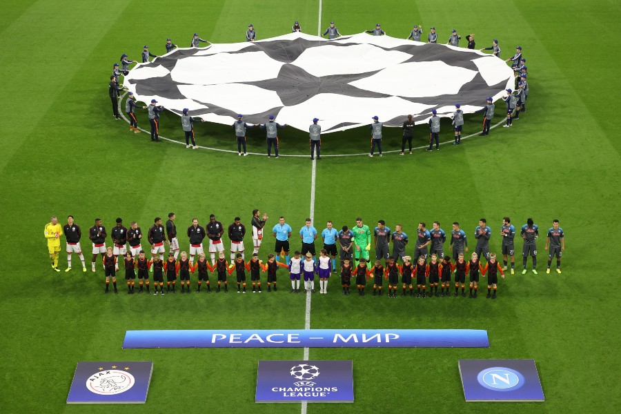 Line Up Ajax Napoli 900 2022 10 04 Ajax Napoli 00025