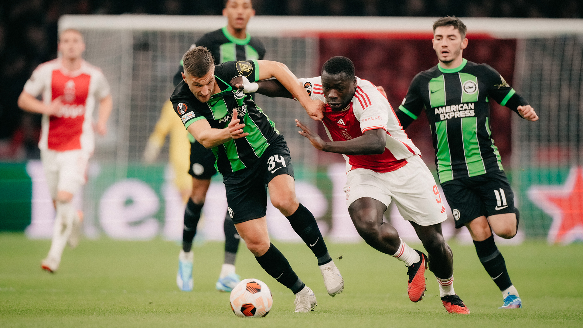 Samenvatting Ajax - Brighton & Hove Albion