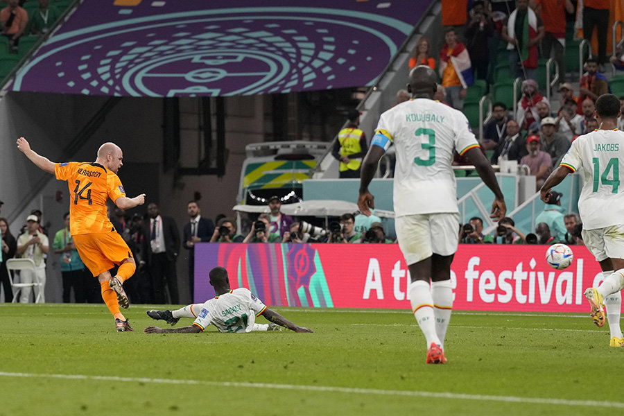 Senegal Oranje Klaassen Goal Makend 900