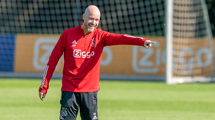 Ten Hag Training Lach