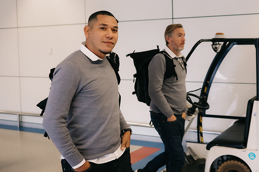 Aankomst Londen 2 900